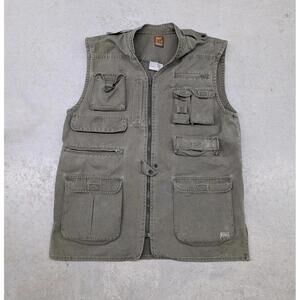 Vintage 90s Kodak Standard Grey Fishing Vest